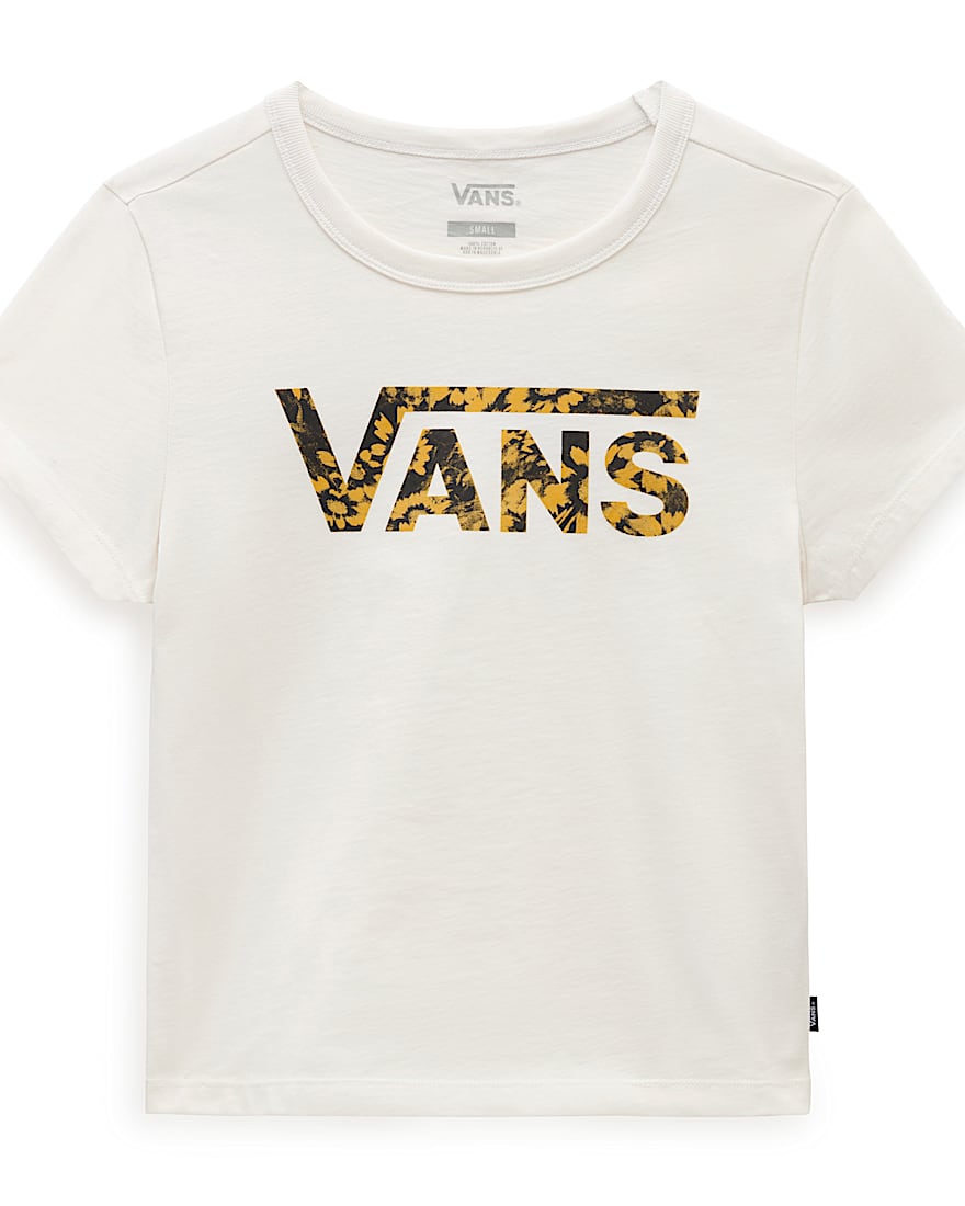 Warped Floral Fill Mini TShirt VANS White ALT9