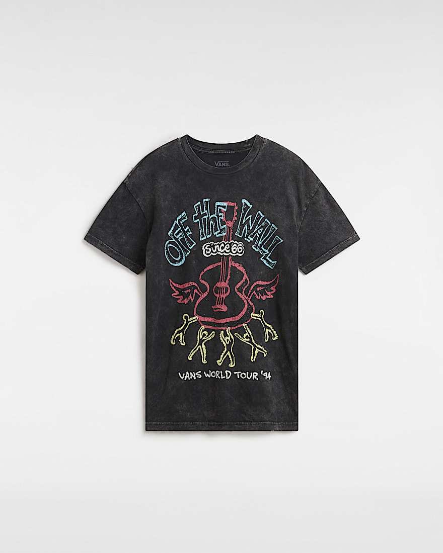 Guitar Solo TShirt VANS Schwarz HERO