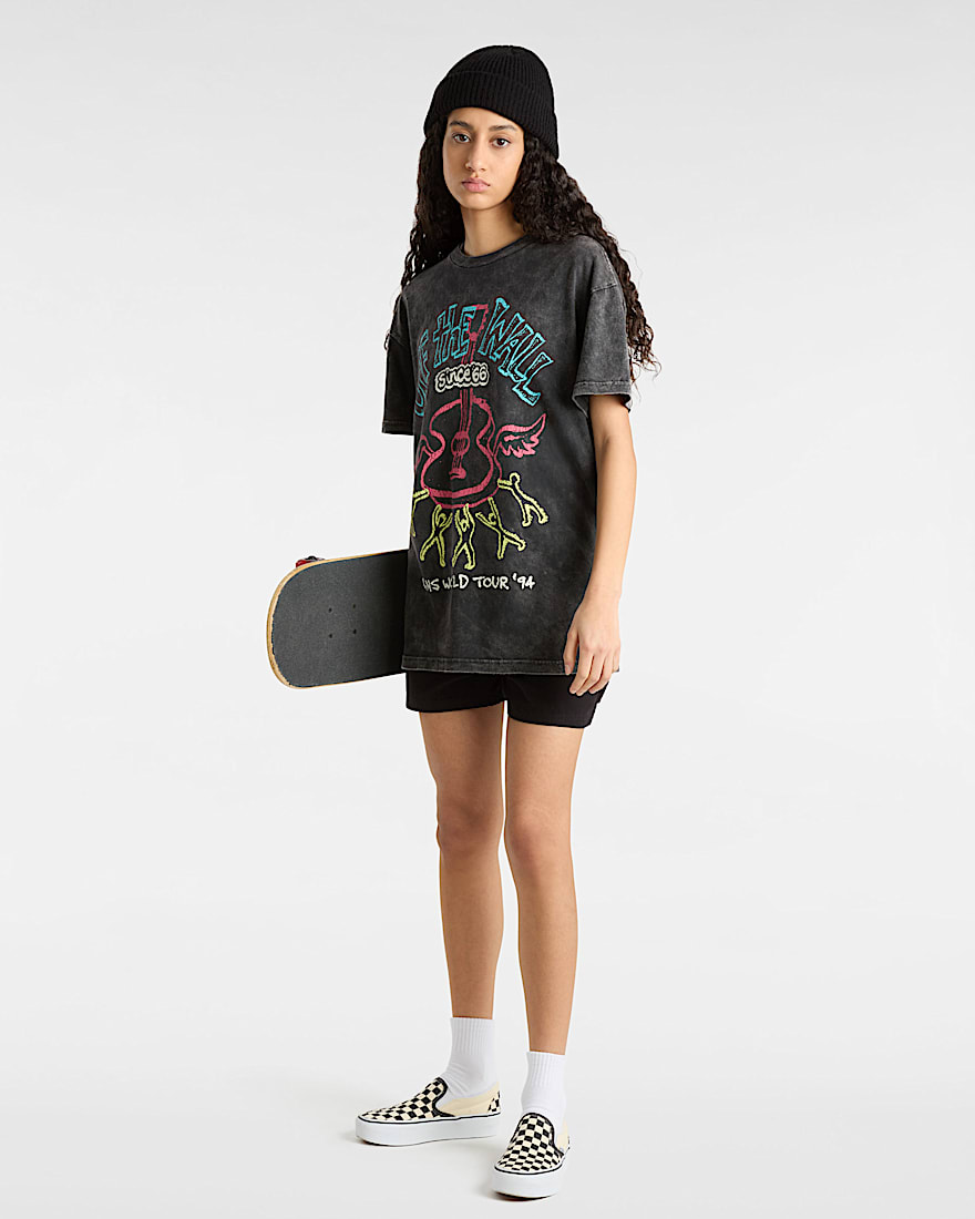 Guitar Solo TShirt VANS Schwarz ALT4