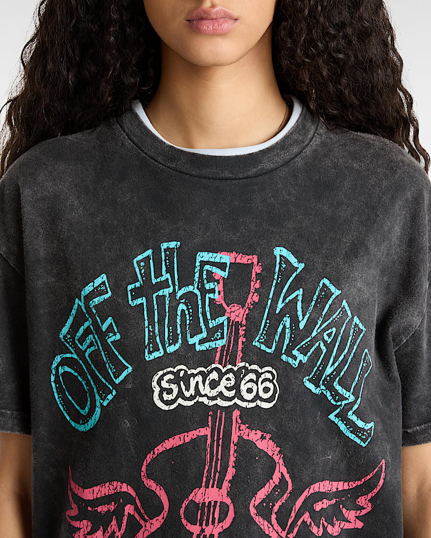 Guitar Solo TShirt VANS Schwarz ALT5