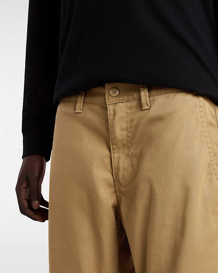 Authentic Chino Slim Hose VANS Braun ALT6