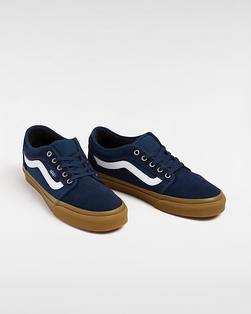 Skate Chukka Low Sidestripe Schuhe VANS Blau ALT1