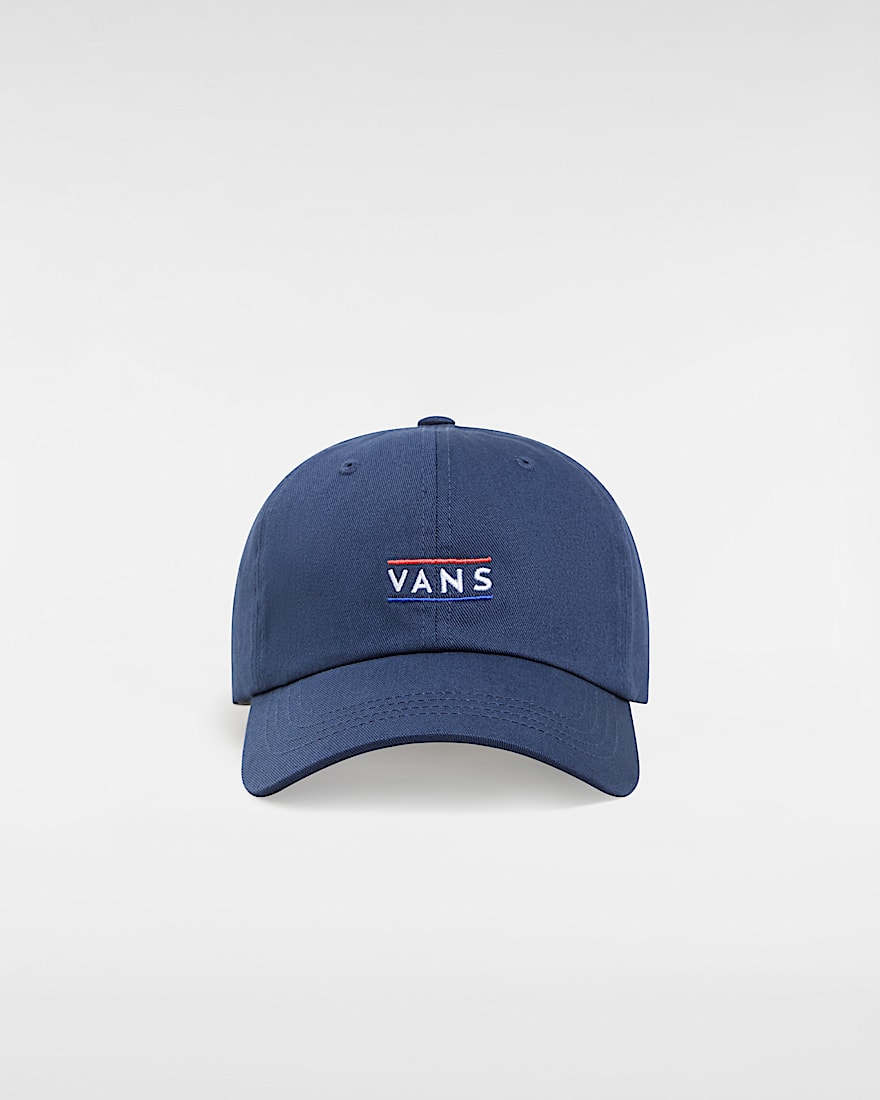 Half Box Curved Bill JockeyKappe VANS Blau ALT1