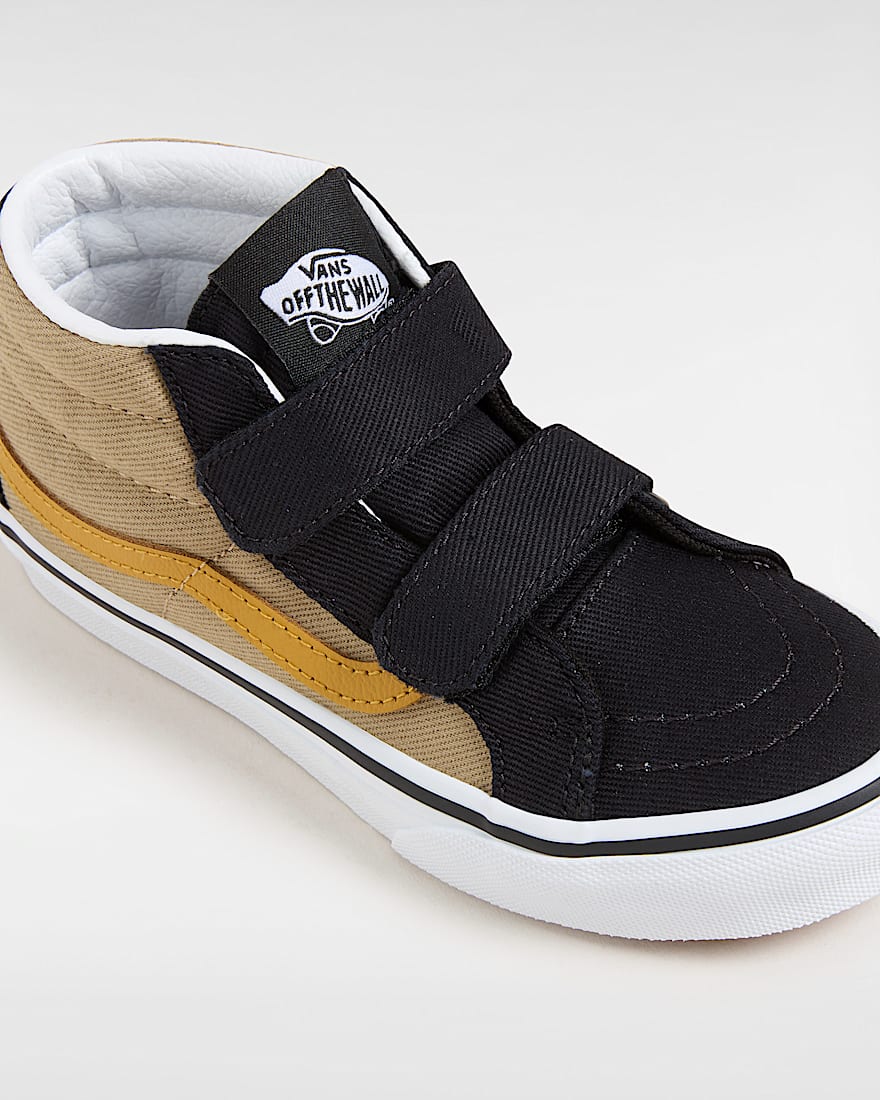 Kleine Kinder Sk8Mid Schuhe 48 Jahre VANS Beige ALT3