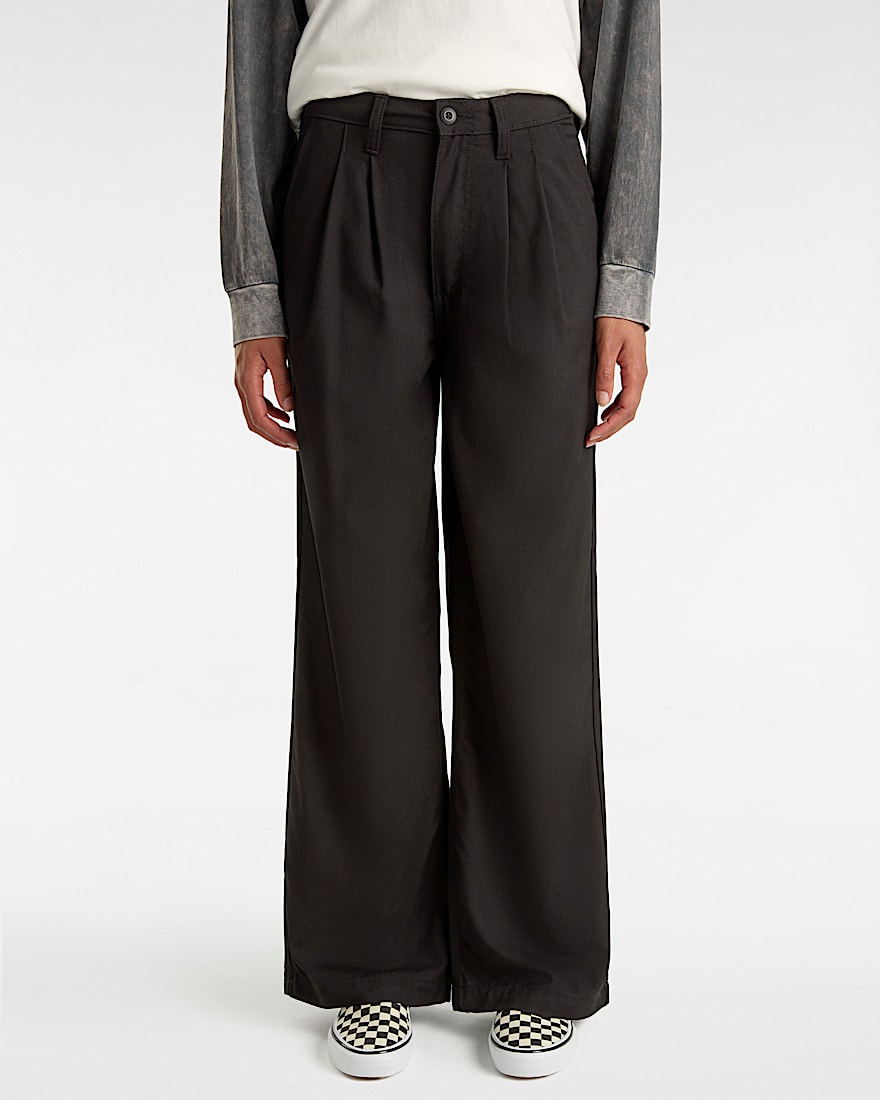 Alder Relaxed Faltenhose VANS Schwarz ALT2