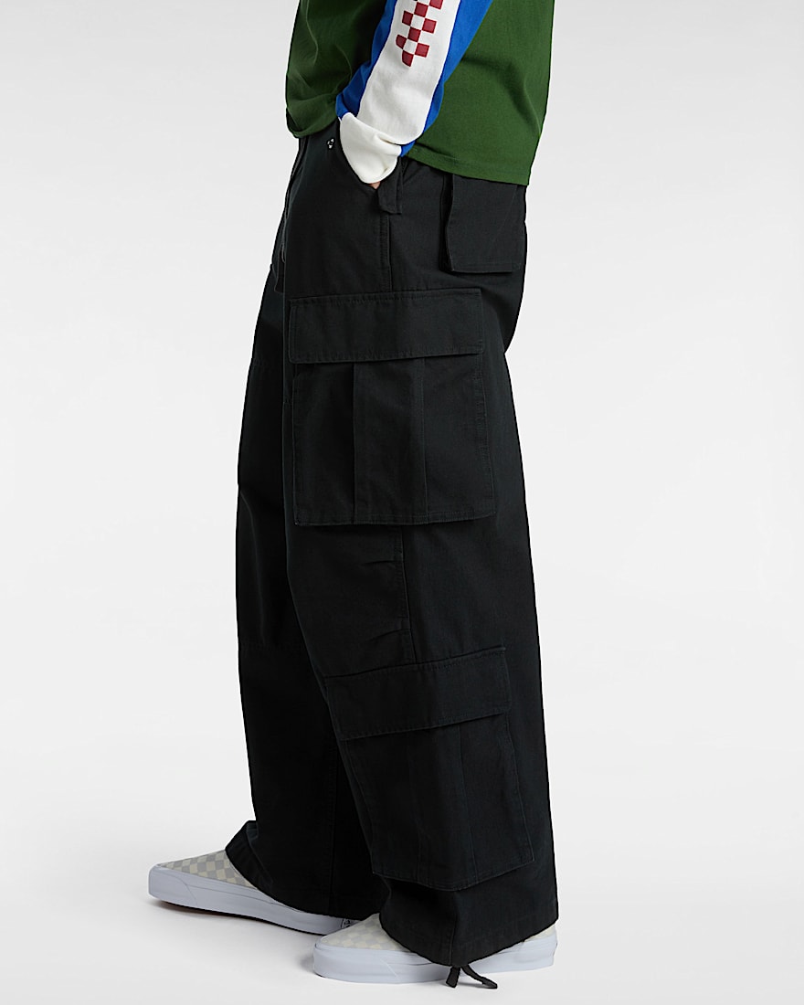 Premium Baggy Cargohose VANS Schwarz ALT4