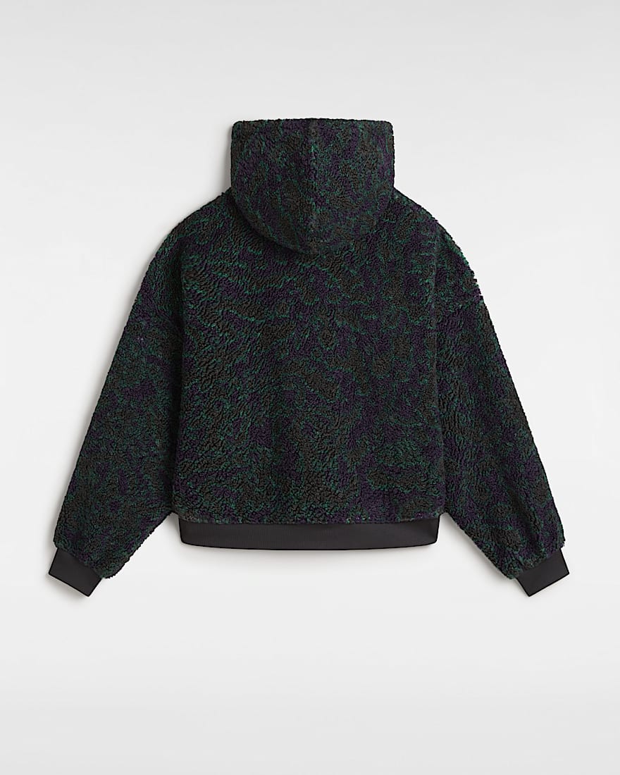 Sudadera con capucha de bouclé y corte holgado Collett