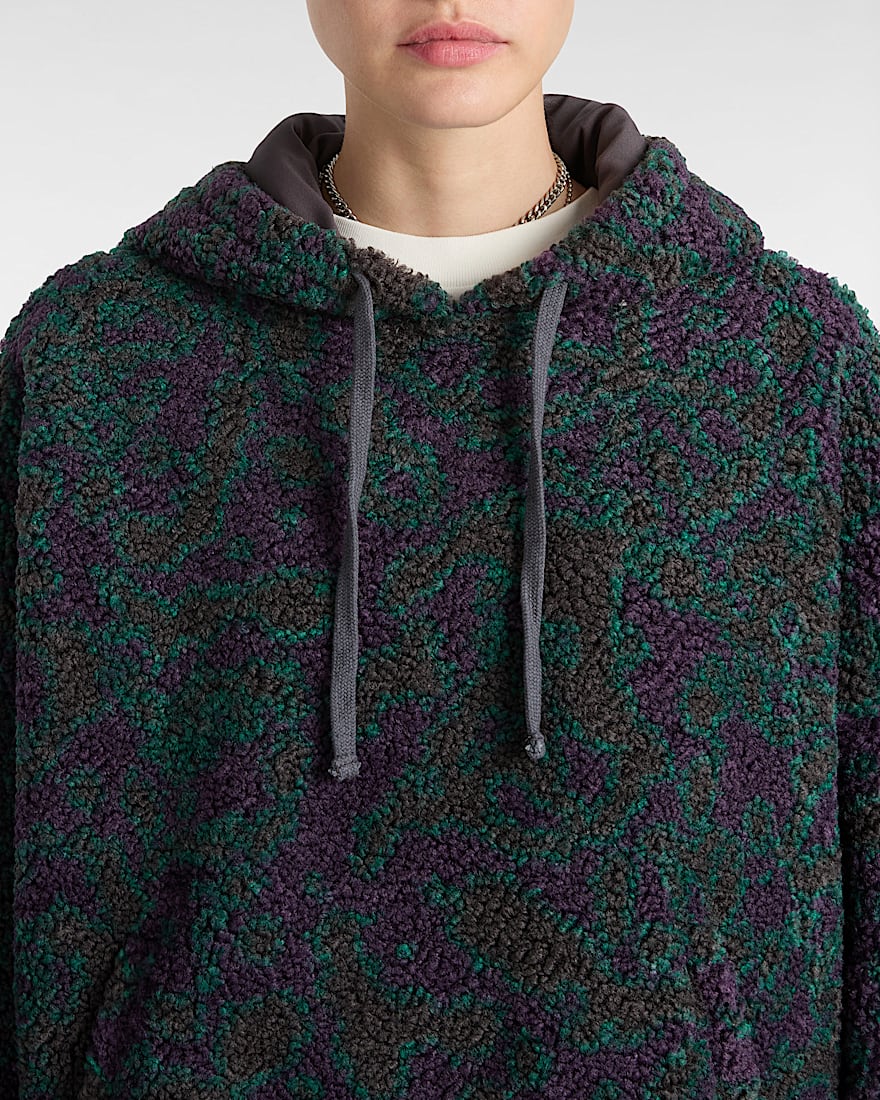 Sudadera con capucha de bouclé y corte holgado Collett