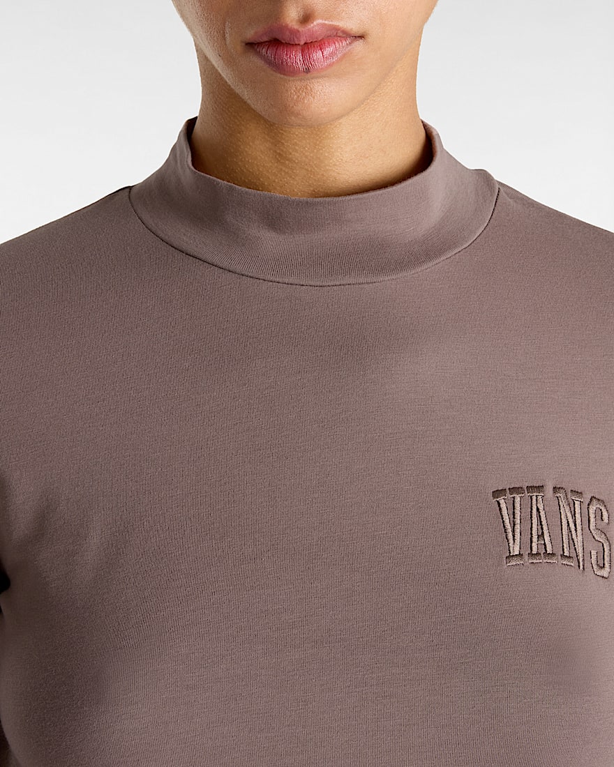 Mini LangarmTShirt mit Stehkragen VANS Braun ALT5