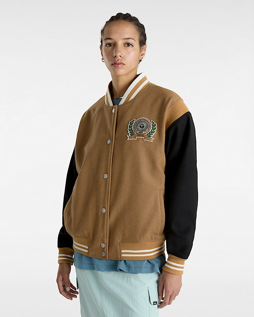 Piper Stadium Jacke VANS Braun ALT2