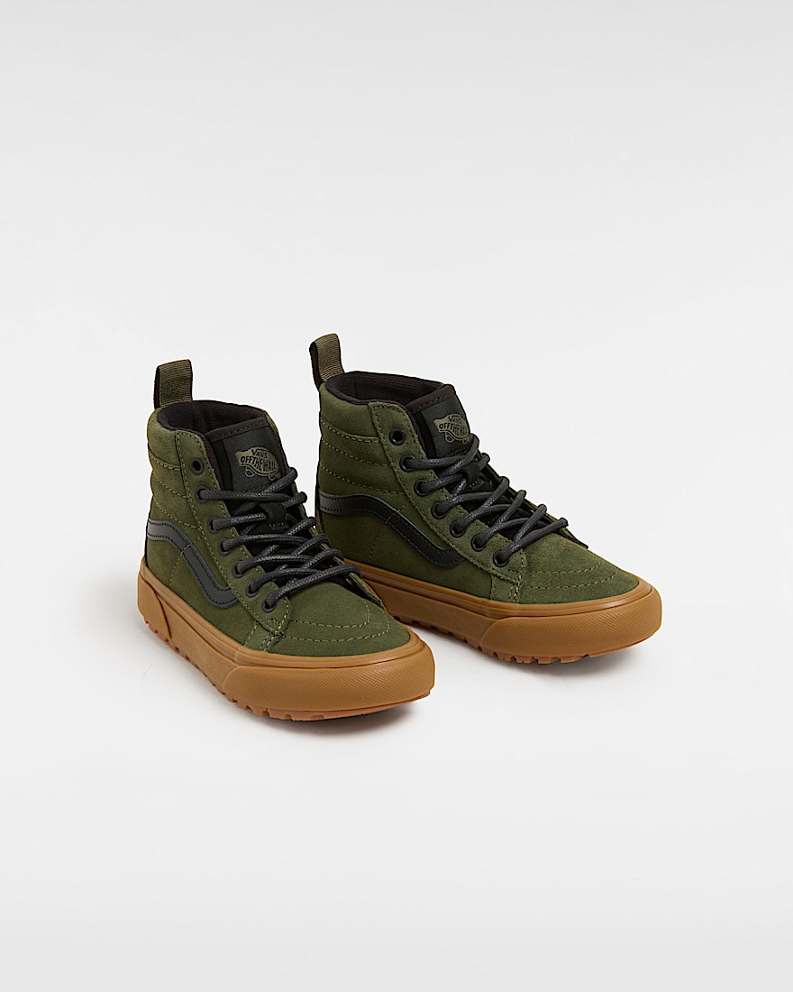 Ténis Metallic Pop MTE Sk8-Hi para criança (4-8 anos)