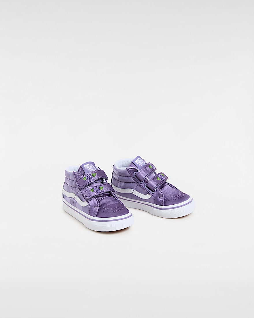 Kleinkind Sk8Mid Schuhe 14 Jahre VANS ViolettWei ALT1