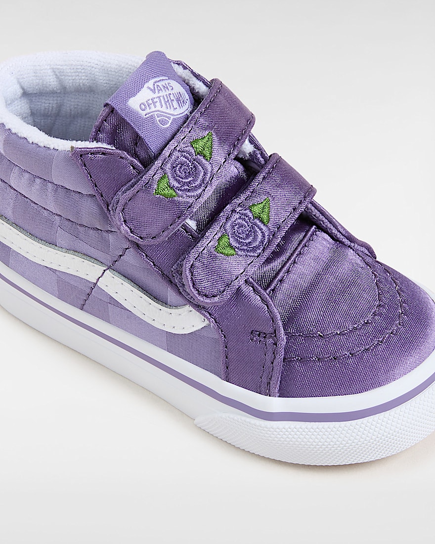 Kleinkind Sk8Mid Schuhe 14 Jahre VANS ViolettWei ALT3