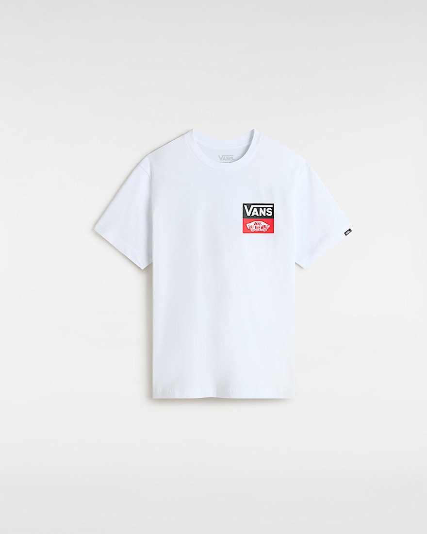 Jungen OG Logo TShirt 814 Jahre VANS Wei HERO