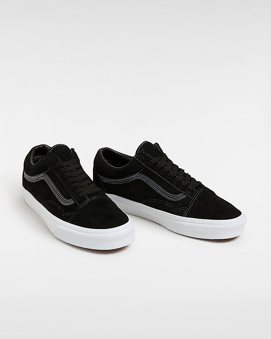 Old Skool Wildlederschuhe VANS Schwarz ALT1