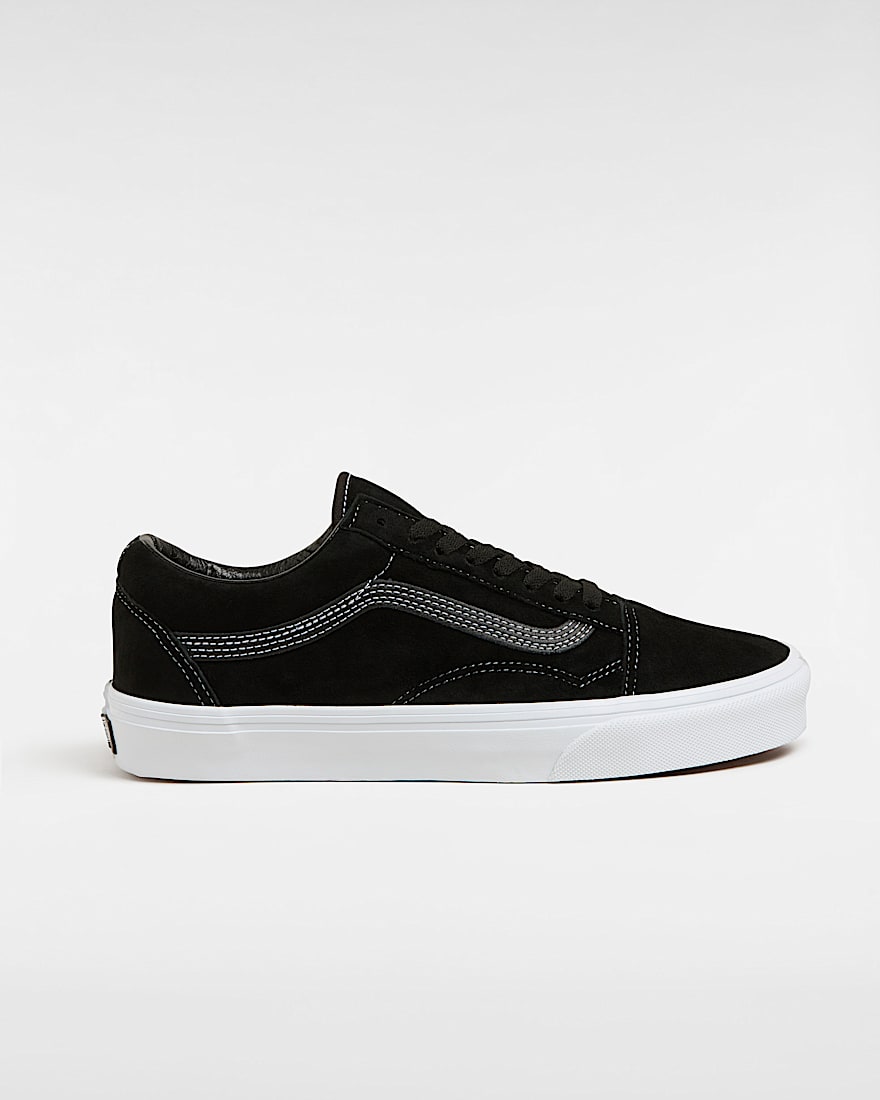 Old Skool Wildlederschuhe VANS Schwarz HERO