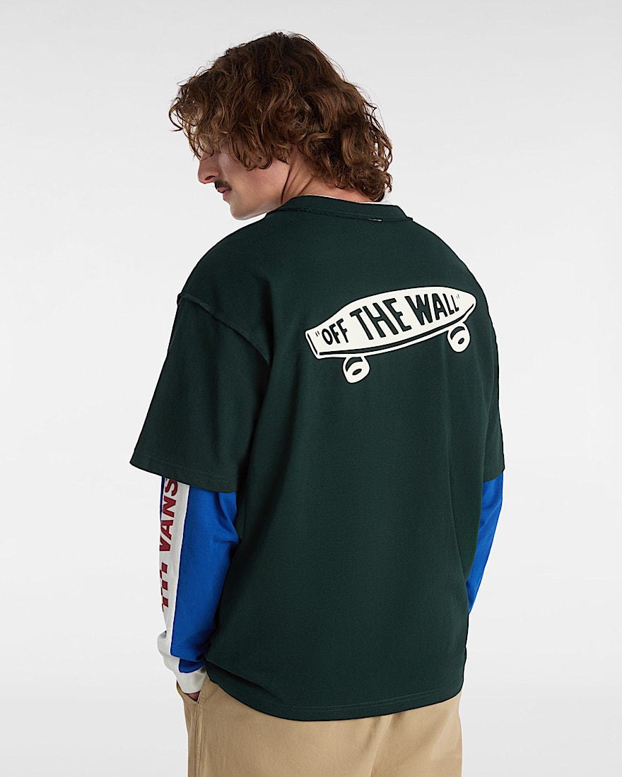 Premium Original Salton Short Sleeve TShirt VANS Green ALT3