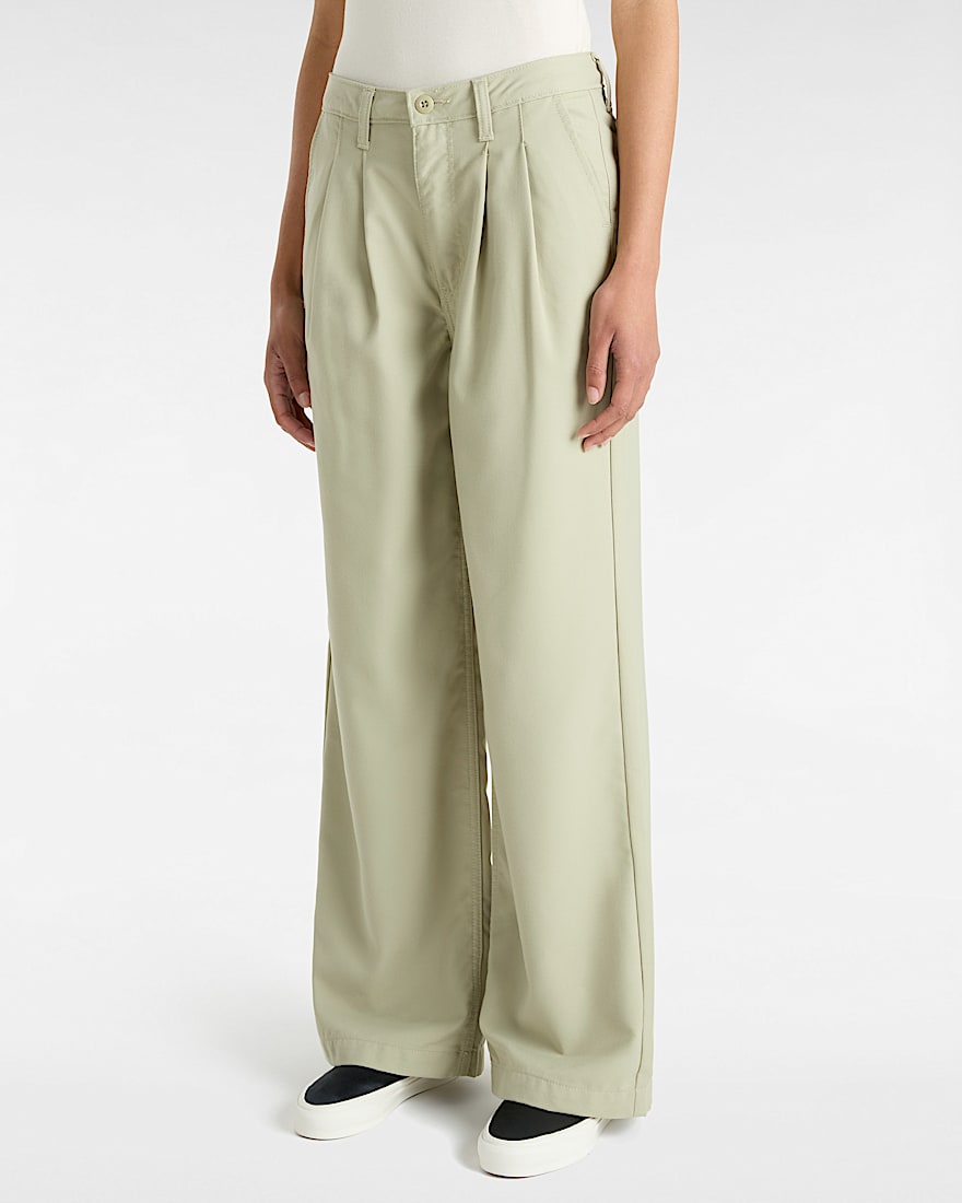 Alder Relaxed Pleated Trousers