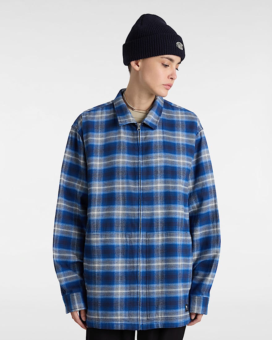 Montwood Zip Flannel Shirt