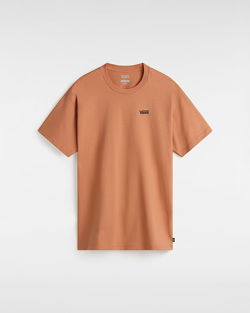 Left Chest Logo TShirt VANS Orange HERO