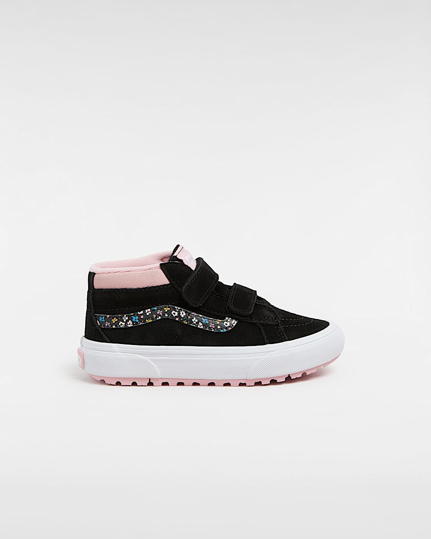 Kinder MTE Sk8Mid Reissue Schuhe mit Klettverschluss 48 Jahre VANS SchwarzRosa HERO