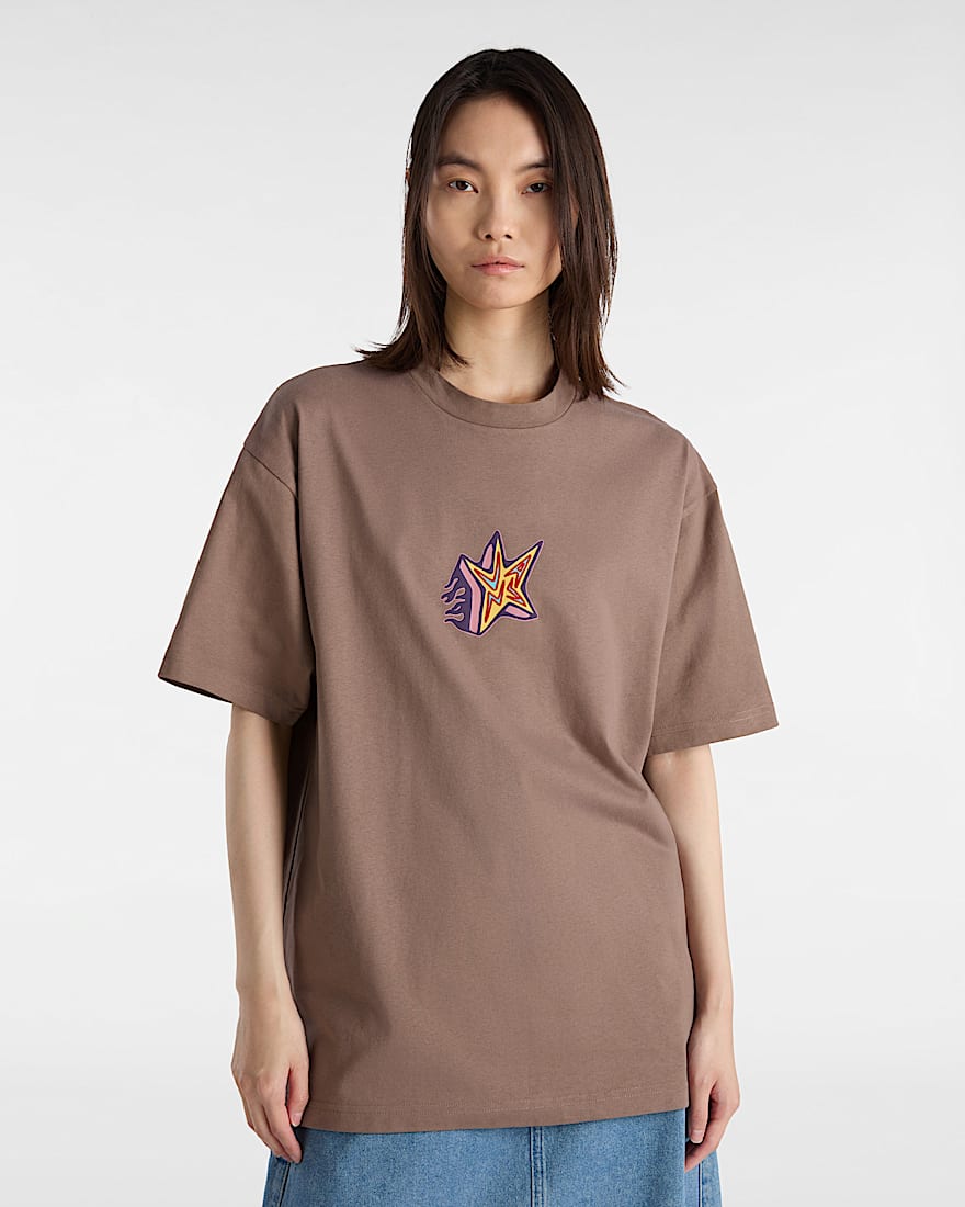 Skate Star TShirt VANS Brown ALT6