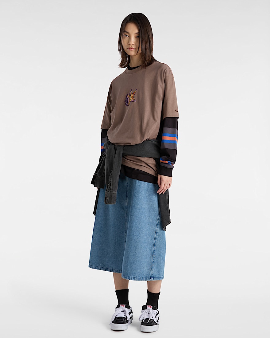 Skate Star TShirt VANS Brown ALT8