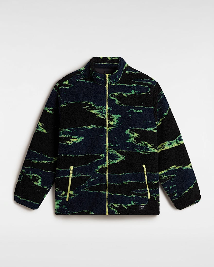 Slip Stream Full Zip Sherpa Jacke VANS Schwarz HERO