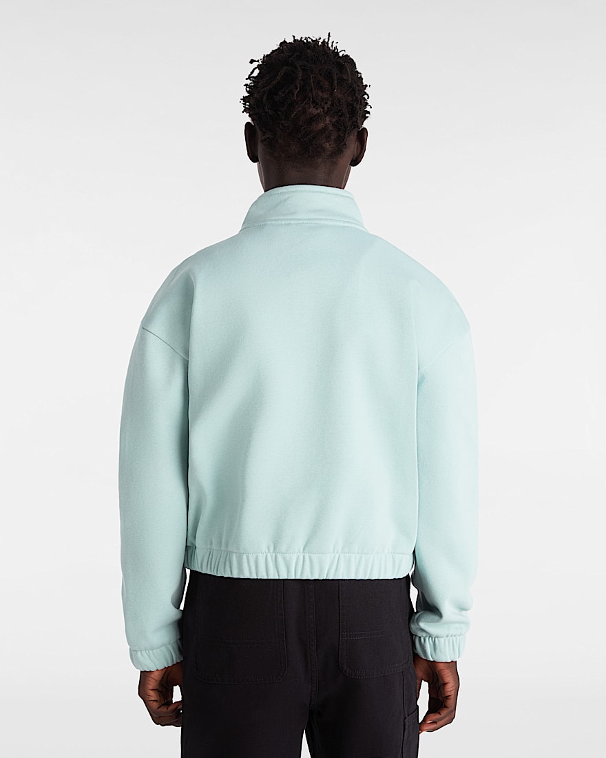 Mdchen Half Mock Sweatshirt 814 Jahre VANS Blau ALT3