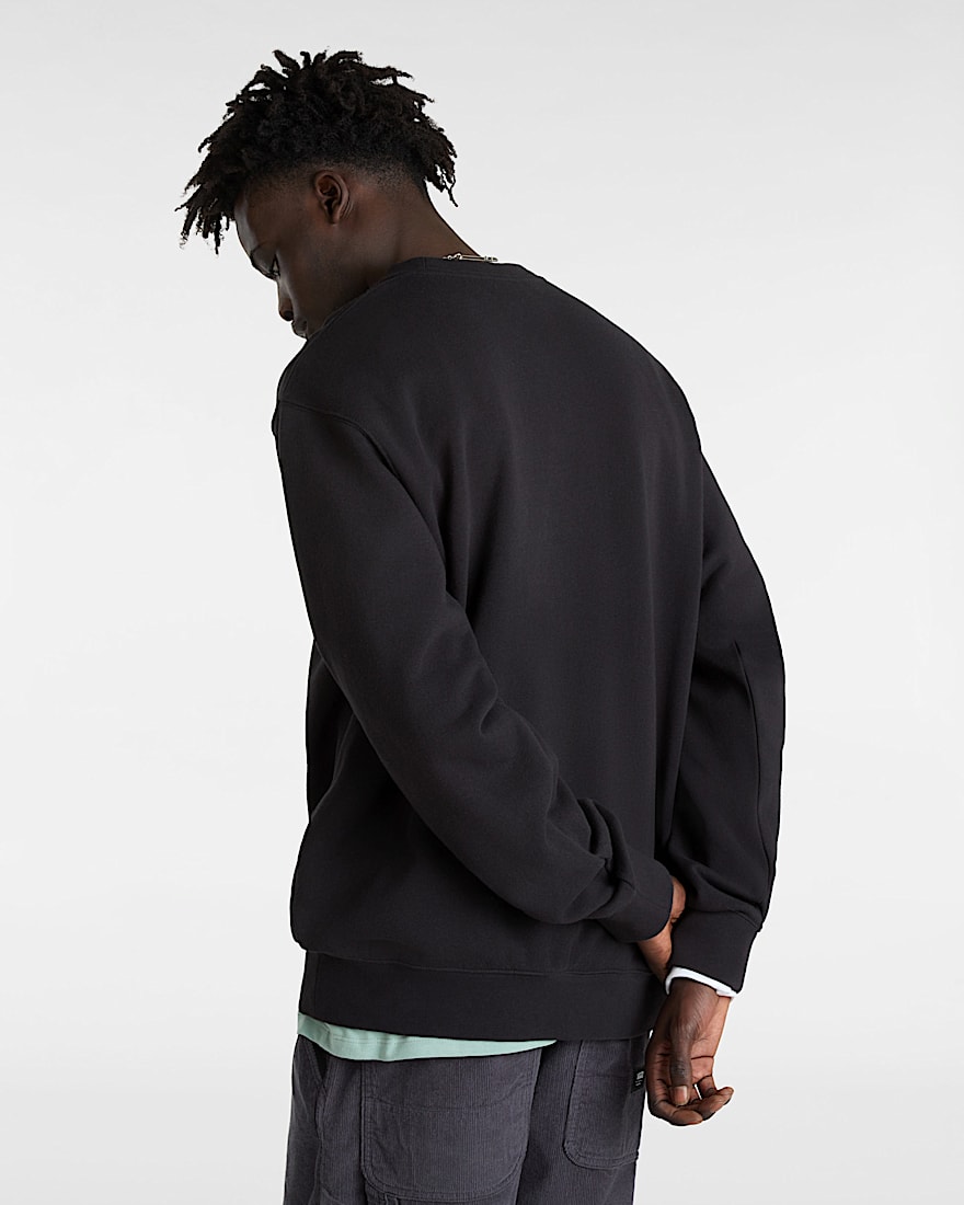Original Standards Loose Crew Sweatshirt VANS Black ALT3