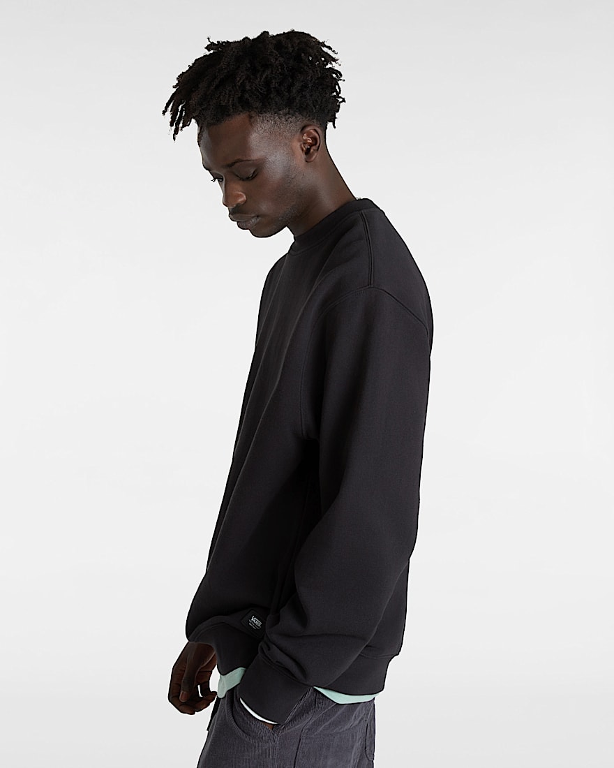 Original Standards Loose Crew Sweatshirt VANS Black ALT4