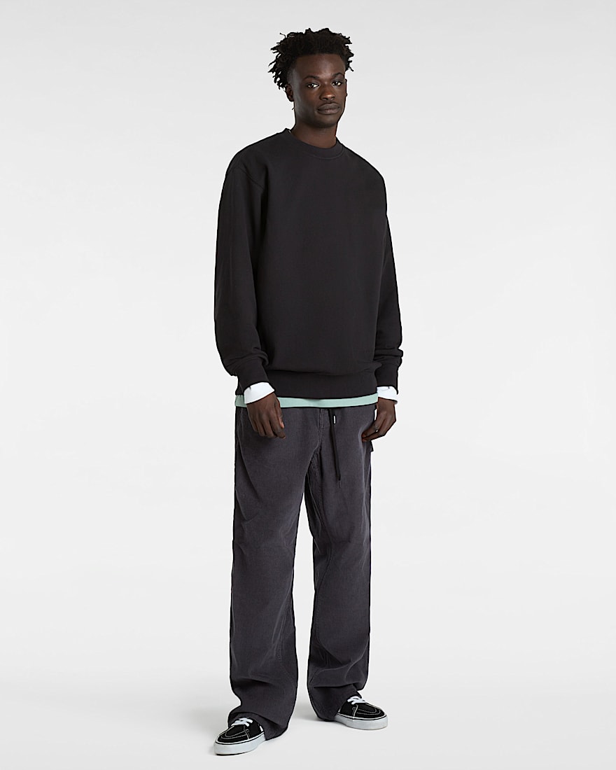 Original Standards Loose Crew Sweatshirt VANS Black ALT5