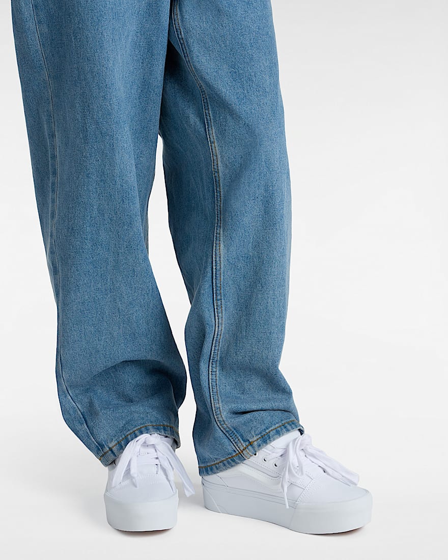 Knu Stack Schuhe VANS Wei ALT4