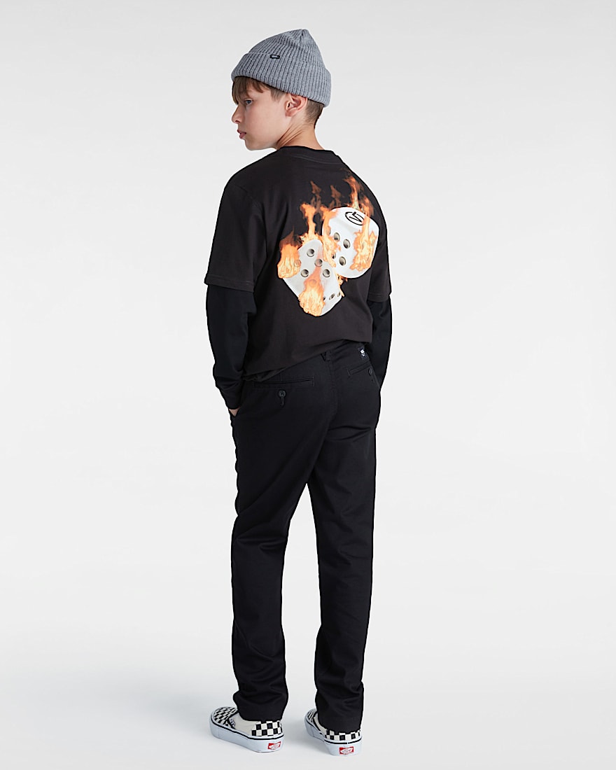 Kinder No Dice TShirt 814 Jahre VANS Schwarz ALT4