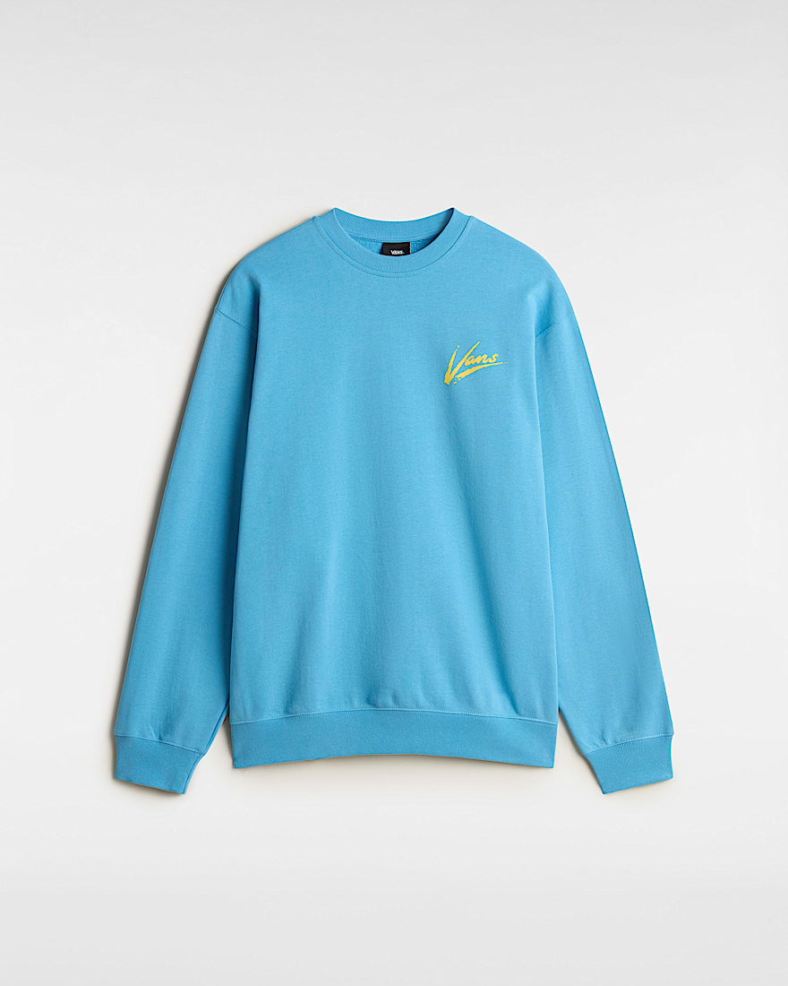 Brush Script Sweatshirt VANS Blau HERO