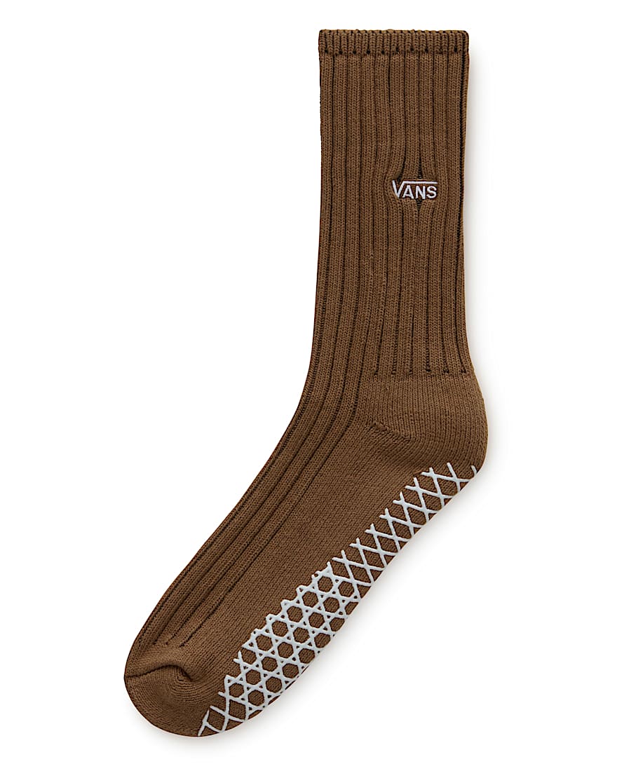 ComfyCush Crew Socks 1 Pair VANS Brown HERO
