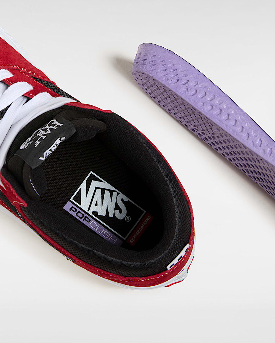 Skate Half Cab Schuhe VANS Rot ALT6