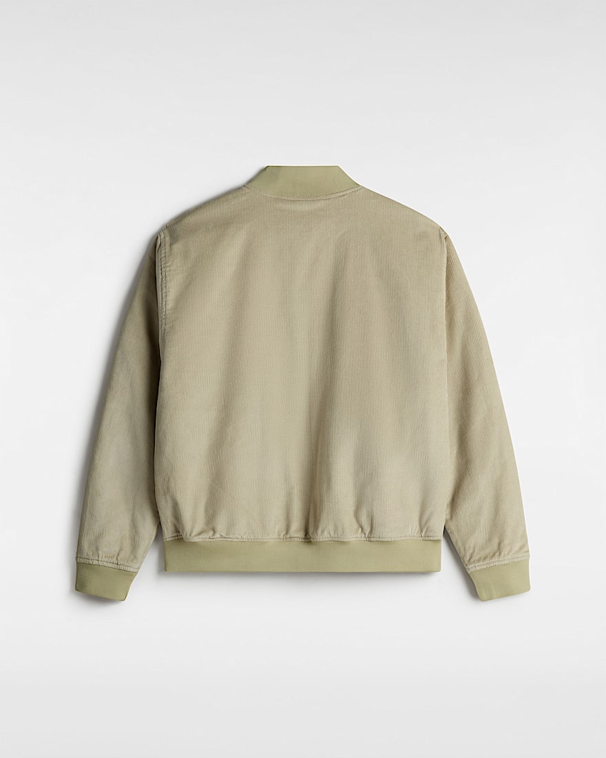 Skate Cord Bomber Jacket VANS Beige ALT1