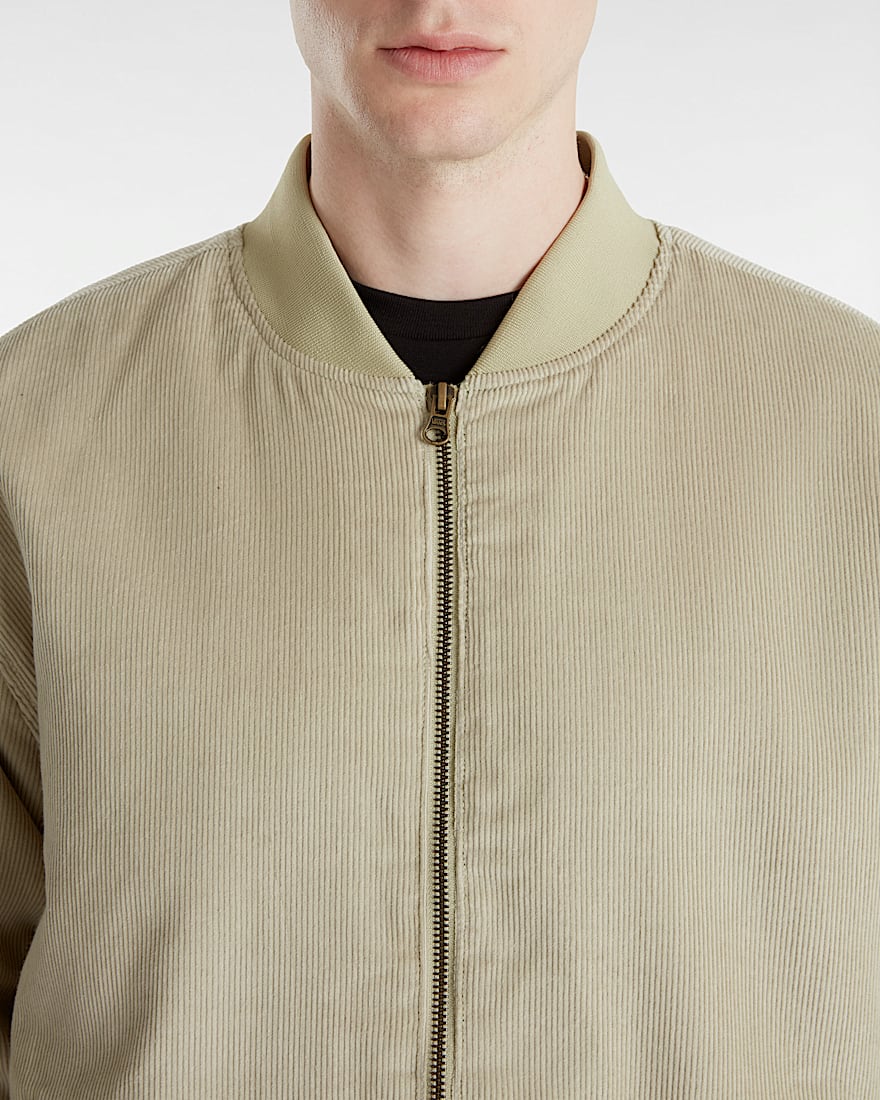 Skate Cord Bomber Jacket VANS Beige ALT6