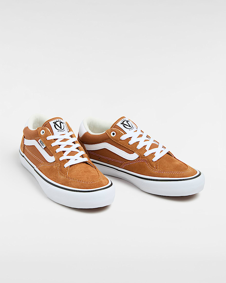 Skate Rowan Shoes VANS OrangeBrown ALT1