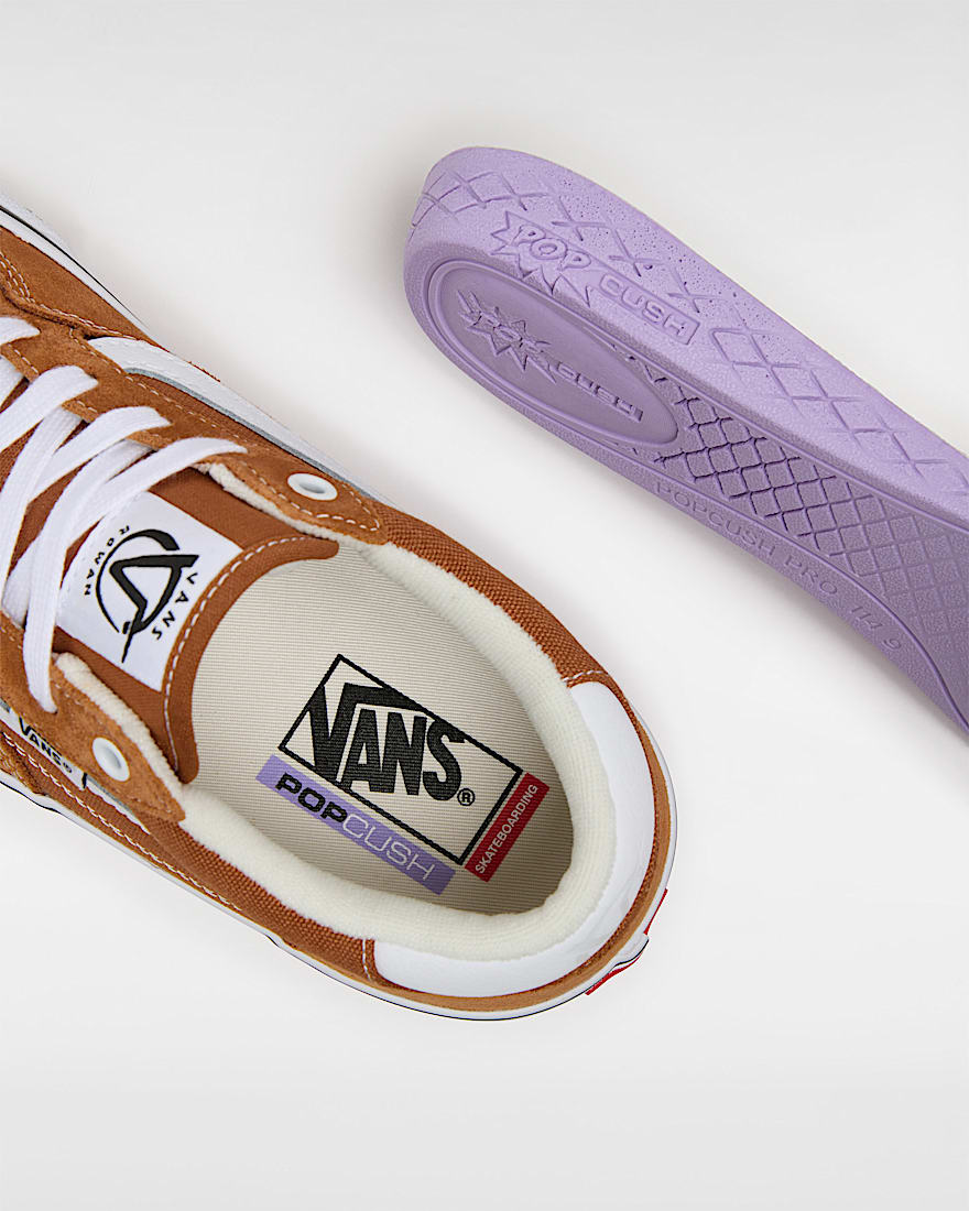 Skate Rowan Shoes VANS OrangeBrown ALT6