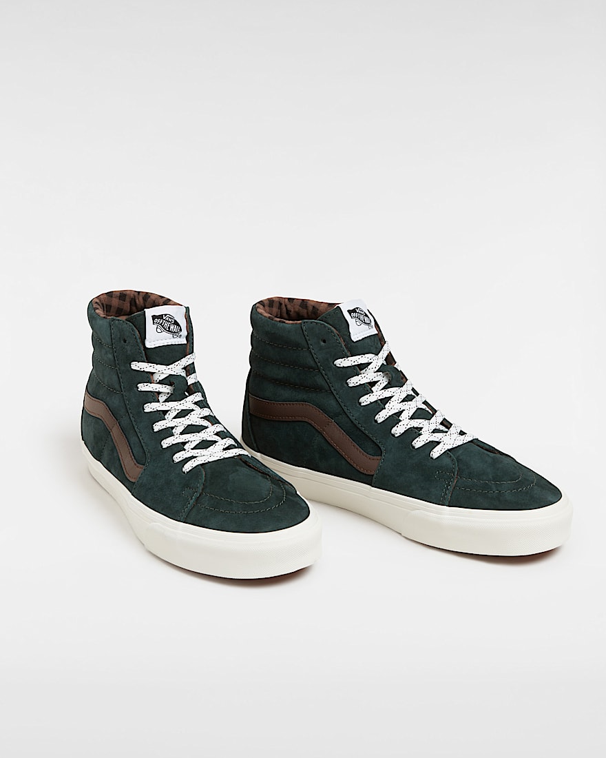 Sk8Hi Wildlederschuhe VANS Grn ALT1