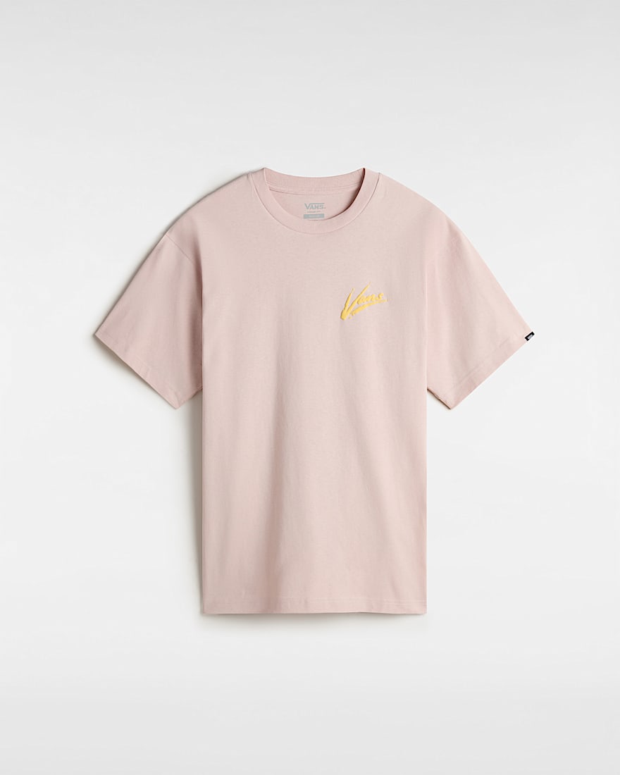 Brush Script TShirt VANS Rosa HERO