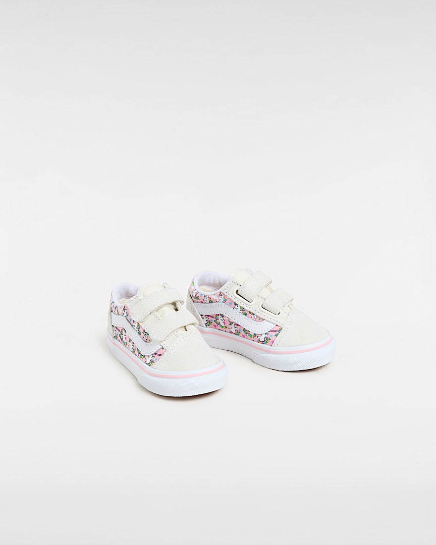 Kleinkinder Old Skool Schuhe 14 Jahre VANS Wei ALT1