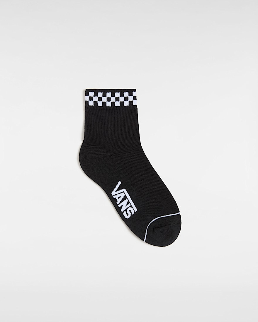 Peek-A-Check Crew Socks (1 pair) - 1