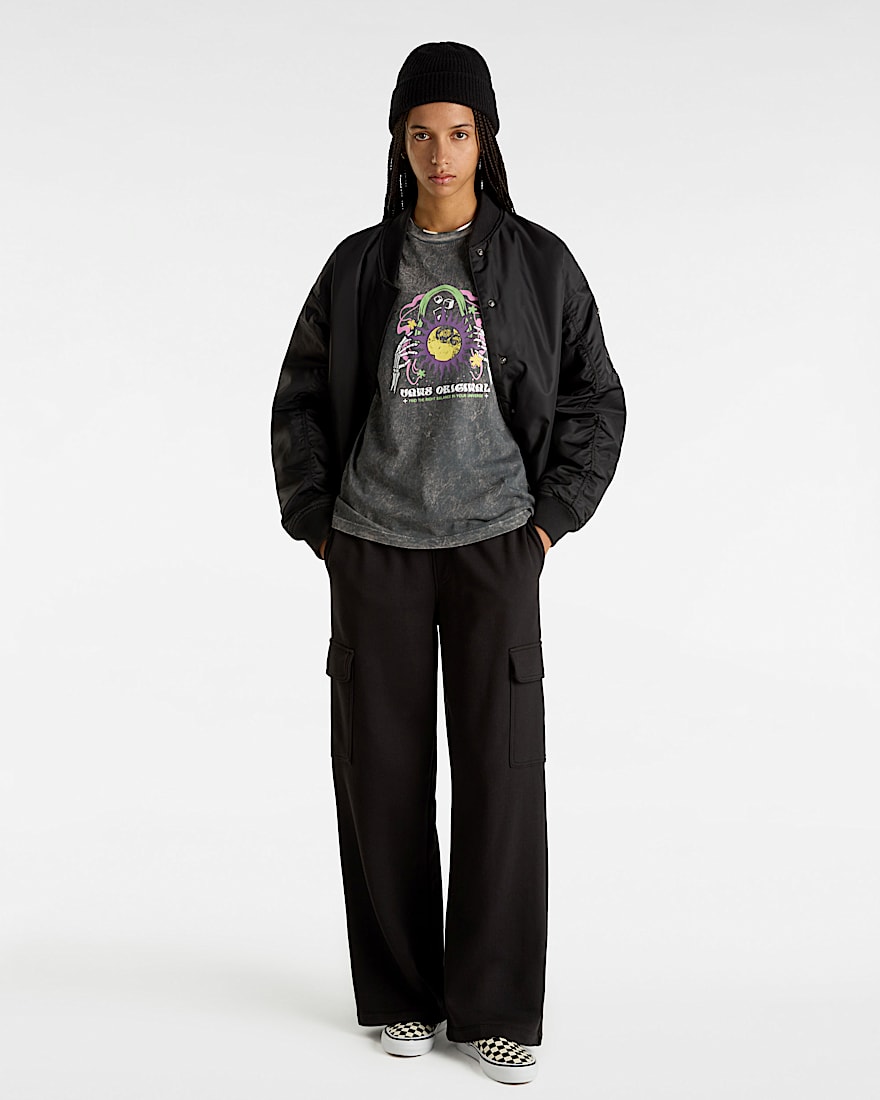 Unibalance Boyfriend Fit TShirt VANS Schwarz ALT4