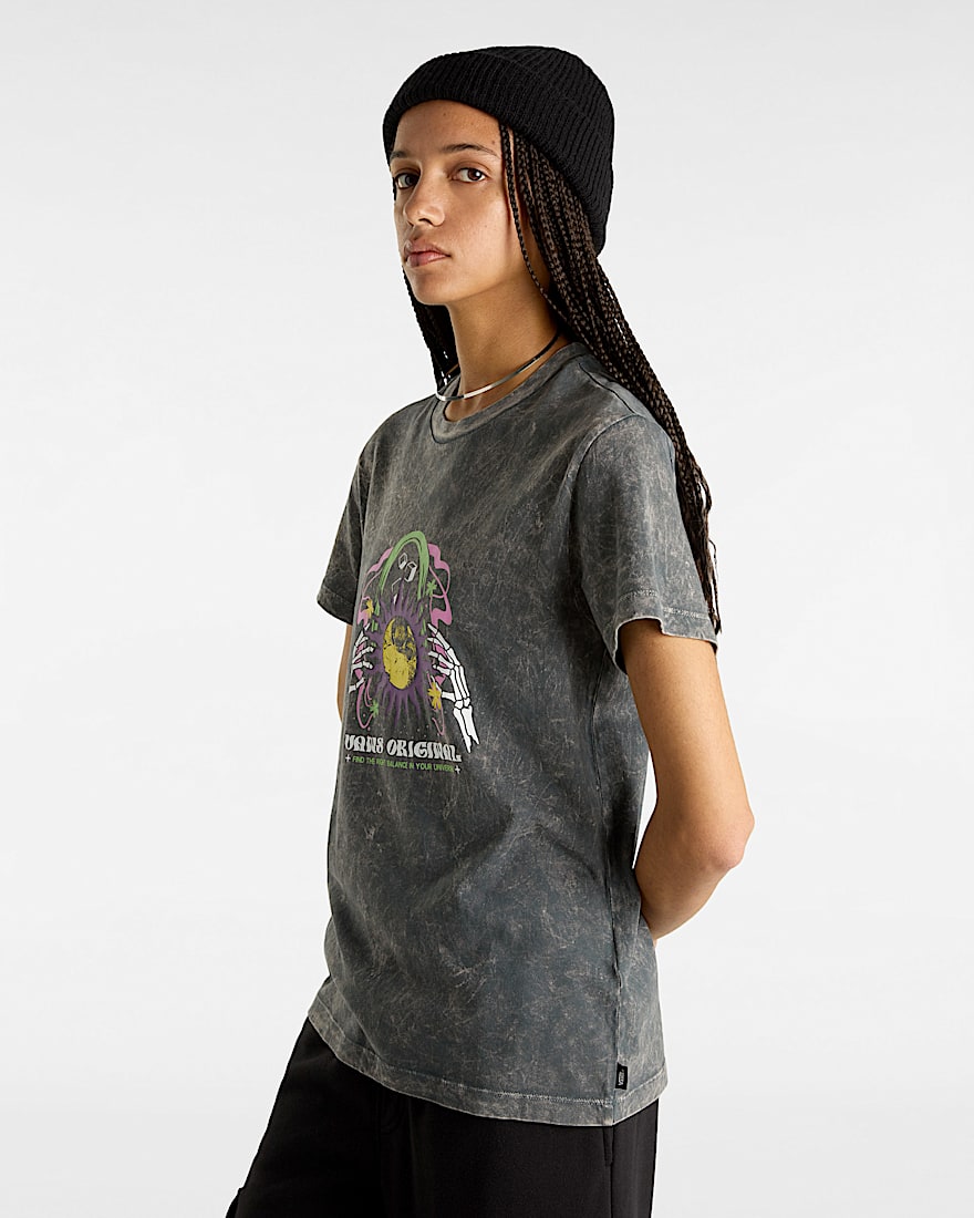 Unibalance Boyfriend Fit TShirt VANS Schwarz ALT2