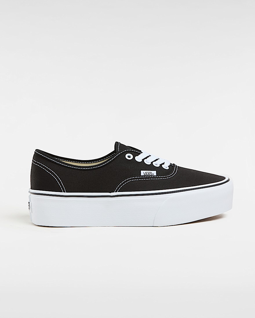 Authentic Stackform Shoes VANS Black HERO