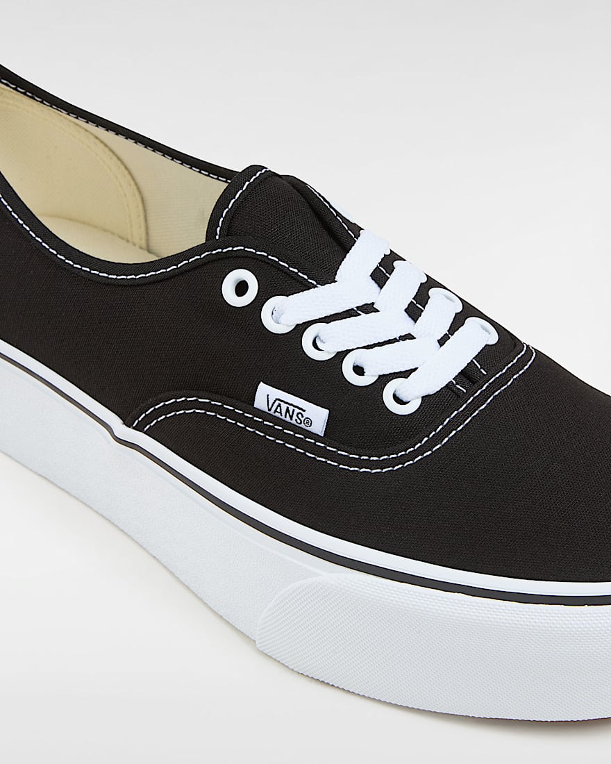 Authentic Stackform Shoes VANS Black ALT3