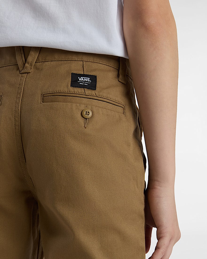 Jungen Authentic Chinohose 814 Jahre VANS Braun ALT6